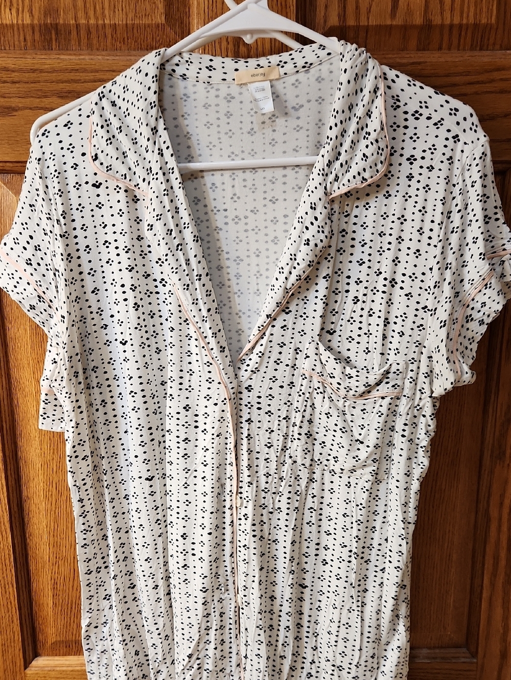 Eberjey Artesano Dot Short-Sleeve Pajama Set